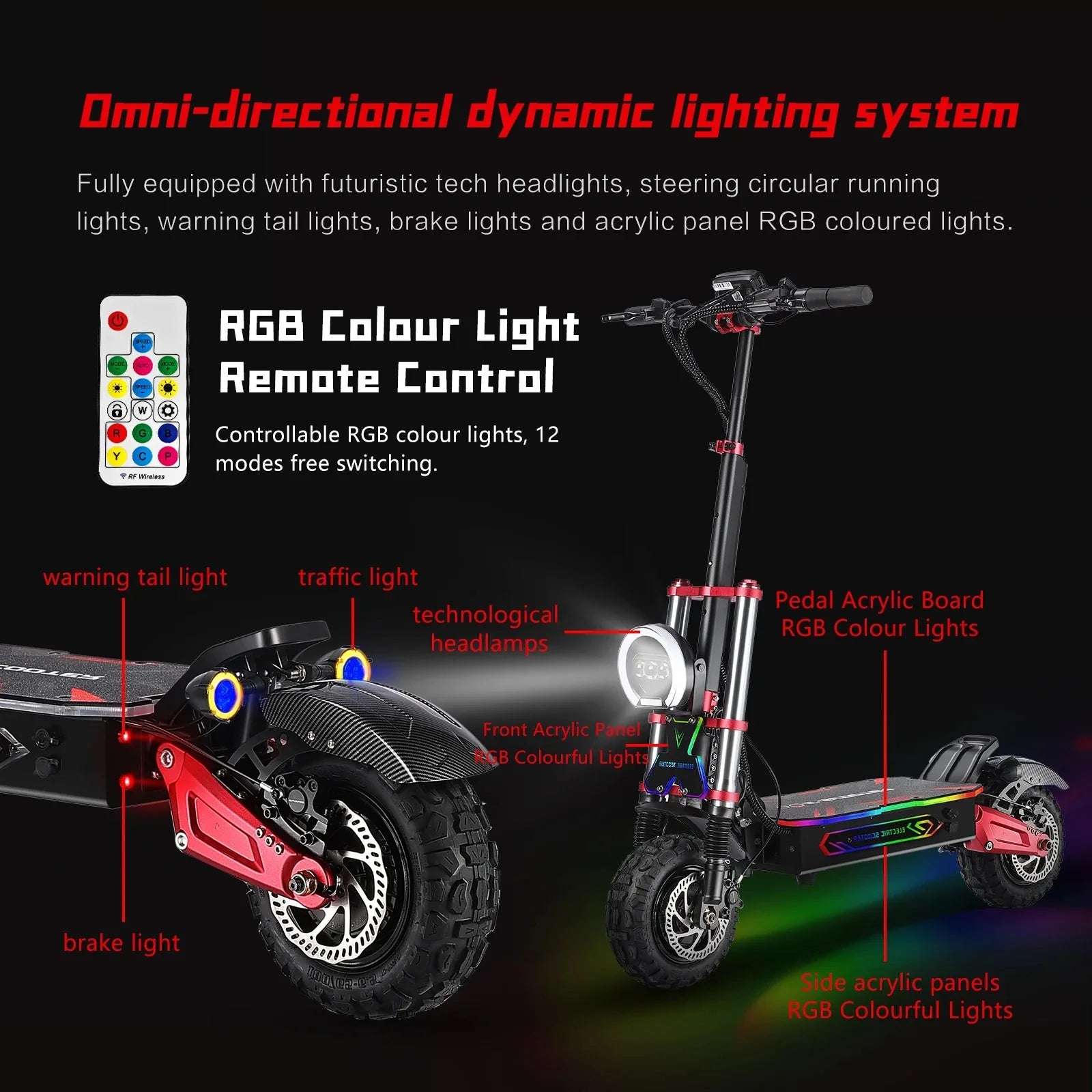 Adult Off-road Double Drive Version E-Scooter